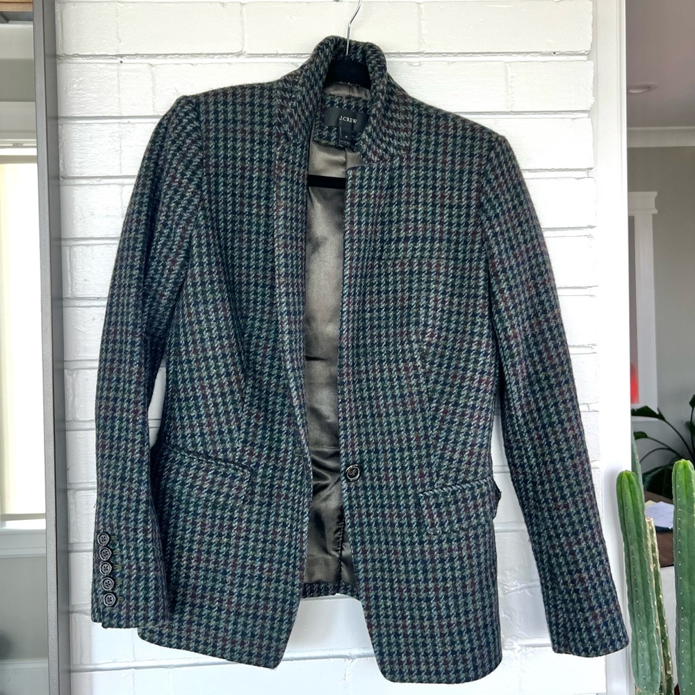 BEAUTIFUL J.Crew 100% Wool Blazer size 4